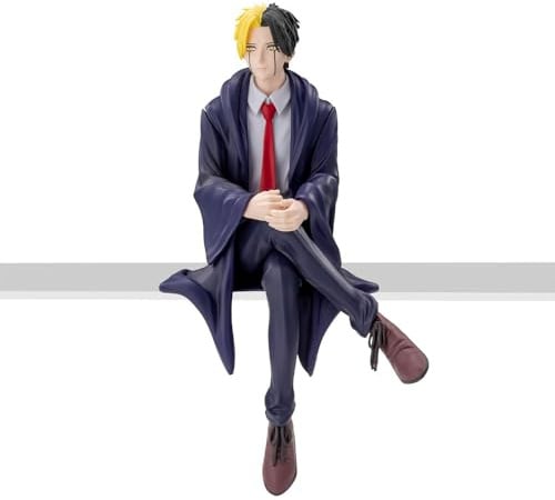 Jiumaocleu Mashle: Magic and Muscles Figur Rayne AMES Noodle Stopper Figur, 15cm Sitzende Pose Figur Modell Statue Handgemachte sammelbare Desktop Figur Geschenke für Fans