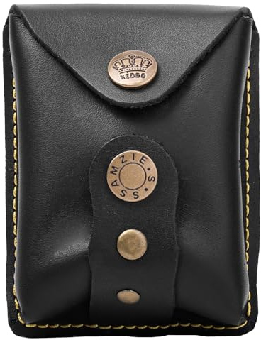 Echt Leder Schleuder Munitionstasche Magnet Schleuder Bälle Tasche Taktische Munition Magazinhalter für Stahlkugeln Langlebige Bauchtasche Gürteltasche für Schleuder