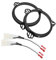 Motoforti Speaker Spacer Ring Tweeter Speaker Spacer Adator Front for 6.5 for FORD FIESTA 2008-ONWARDS ABS Black Waterproof Long-lasting