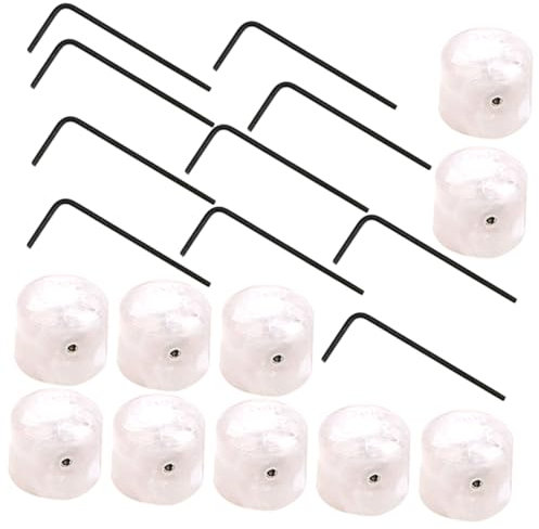 JOINPAYA 10pcs Plastic Guitar Knobs Volume Control Knobs for Electric Guitar Easy Replacement Repair