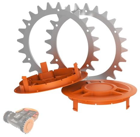 Chuancheng RSWL-01-1 Mähroboter-Spikes, Radabdeckung für Worx Landroid S & M Serie, rutschfeste Spikes, Ersatzteile, Rasenmäher-Zubehör