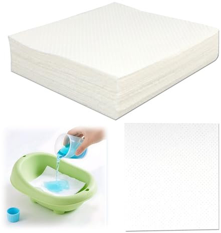 Lot de 40 coussins absorbants jetables pour toilettes portables, bassins de lit et urinoirs, solidification rapide du gel jusqu'à 80 ml, anti-éclaboussures et contrôle des odeurs, pour personnes âgées
