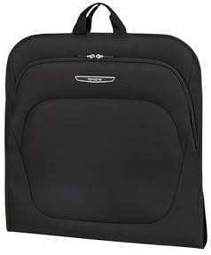 Samsonite Spark SNG Eco Sac à vêtements pliable avec fermeture éclair, pour costume et vêtements, 55 x 54/107 cm, Noir
