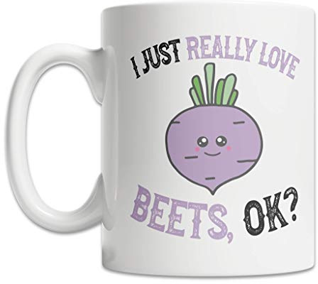 Ich Liebe Rote Beete Kaffeetassen Mit Henkel Tassen Robuste Bürotasse Für Tee Kakao Saft 330Ml