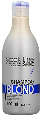 STAPIZ Sleek Line Shampoo mit Seide Blond, 1er Pack (1 x 300 ml)