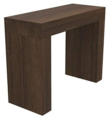 VE.CA - Kilika - Tavolo Consolle Fissa - Mobile Consolle da Ingresso - Ideale come consolle ingresso, tavolo da pranzo, arredo - Colore: Wengè - Made in Italy