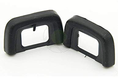 PROtastic® - Set di 2 occhiali di ricambio DK-20 DK20 per fotocamere Nikon FM10 D50 D60 D70s D5100 D3200 D3100 (confezione da 2)