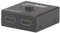 Manhattan 207850 4K bi-direktionaler 2-Port HDMI-Splitter/Switch 4K 30Hz, manuelle Auswahl, passiv Schwarz