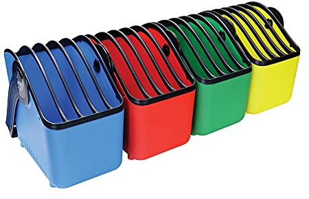 LocknCharge Large Baskets for devices up to 13, Set of 4 - Blue/Green/Red/Yellow