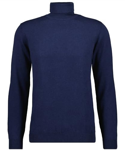 RAGMAN Herren Strickpullover mit Rollkragen, Baumwolle/Kaschmir