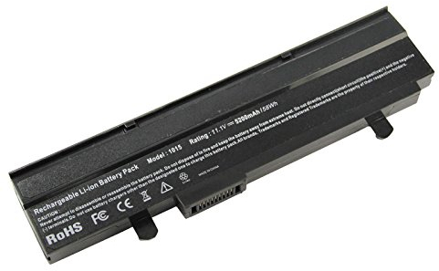ARyee 1015 Akku kompatibel mit Asus Eee PC 1015B 1015P 1015PD 1015PE 1015PX 1015PN 1015PN 1015PX 1015T 1215 1215B 1215N 1011PX 1016 VX6 (5200 mAh 10,8 V)