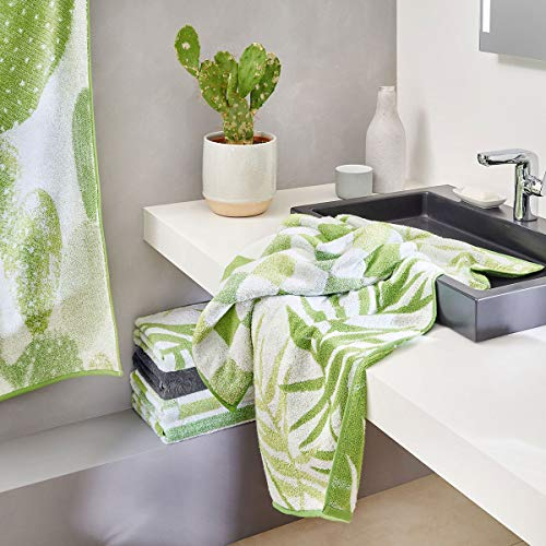 Dyckhoff Frottierserie Green Paradise Brush, Duschtuch 70x140 cm