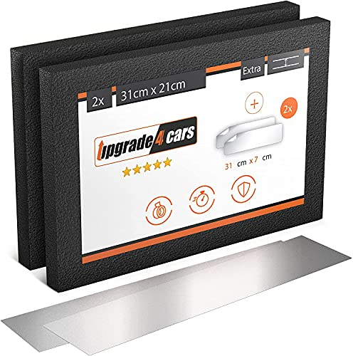 upgrade4cars Protection Mur Garage Voiture | 2 Plaques de Mousse Murale | Protections pour Portières Auto
