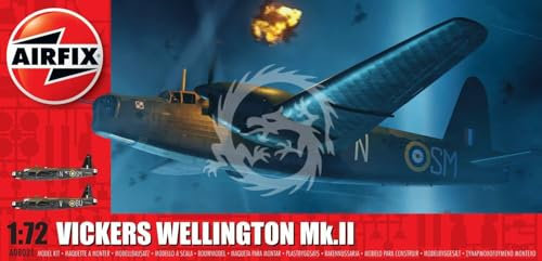 Airfix A08021 Vickers Wellington Mk.II Series 8 Aircraft 1:72 Scale Model Kit