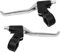 Par de palancas de freno para bicicleta, universales, de aluminio, para V-Brake (grande – 11 cm)