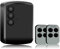 WALLMALL Kit de centralita universal receptora para garaje, persiana, persiana y toldos de 433 MHz + 2 mandos a distancia y 3 botones (sales, bajas, paradas) + entradas fotocélulas y intermitentes