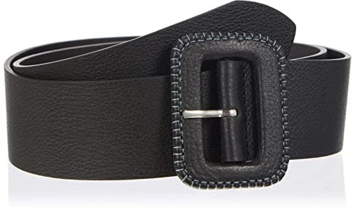 ESPRIT Damen 052EA1S302 Gürtel, 001/BLACK, 80