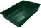 Kitten Litter Tray Box Plastic Base Bottom Small Cat Litter Tray Plastic Storage Box - 36cm - Green