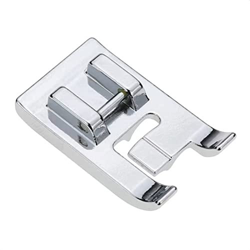 TISEKER Pied presseur double pour machine à coudre Singer, Brother, Babylock, Janome, White, Juki, Janome, New Home, Simplicity, Elna 7 mm