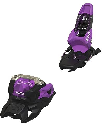 Marker - Fixations De Ski Squire 11 100mm Black Purple Freeride Adulte - Homme - Taille Unique - Noir