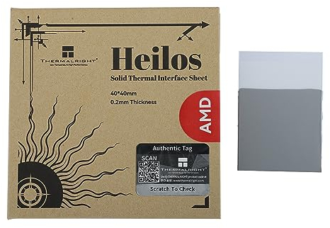 THERMALRIGHT Heilos Film de conductivité thermique solide en silicone conducteur thermique solide pour CPU/GPU, conductivité thermique 8,5 W/mk, longue durée de vie, ordinateur de bureau/ordinateur