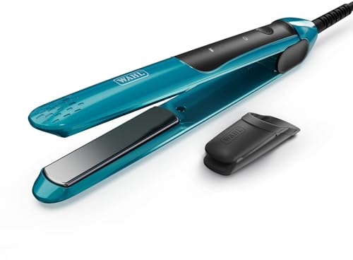Wahl Pro Glide Straightener – Cool Teal, Special Edition Colour Pro, Hair Straighteners, Adjustable Digital Temperature, 150°C - 210°C, Ultra-Fast Heat Up, Ceramic Coated Plates