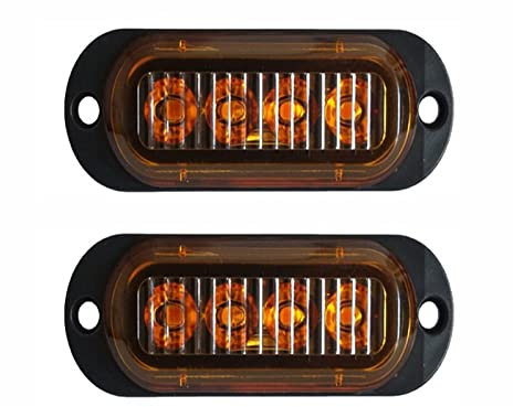 Marker Lights 2 Stücke Seitenmarkierungsleuchten Für Anhänger Lkw Wohnwagen Seitenbegrenzungsleuchte Lampe Lkw Gelbe Lichtanzeige