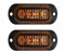 XENITE Marker Lights 2 Stücke Seitenmarkierungsleuchten Für Anhänger Lkw Wohnwagen Seitenbegrenzungsleuchte Lampe Lkw Gelbe Lichtanzeige