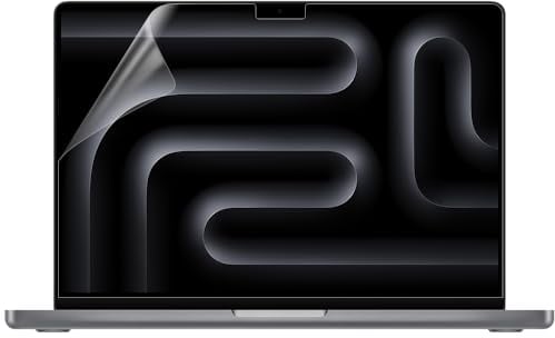Arisase 2-Pack Anti Glare Screen Protector for MacBook Pro 14 Inch (M4/Max/M3 Pro/Max Chip) A2918 & A2992, Anti-Reflection & Anti-Scratch 5H Hardness Accessories (Matte Clear)