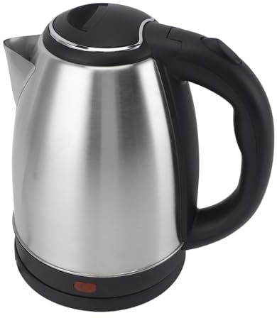 Hervidor Eléctrico de 2 Litros, 1500 W de Ebullición Rápida, Apagado Automático, Hervidor de té Eléctrico, Caldera de Agua Caliente, Revestimiento de (Enchufe europeo 220V)