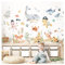 Little Deco Wandaufkleber Meerestiere Wal Schildkröte Kinderzimmer Wandtattoo Wandsticker Ozean Unterwasserwelt Babyzimmer Wanddeko DL5069-05