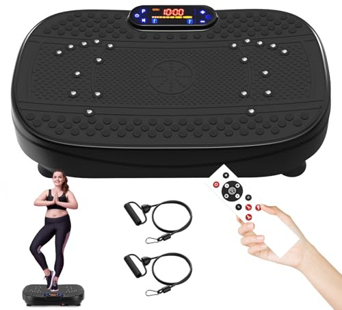 Vibration Plate, Exercise Machine,Full Body Shaker Workout Fitness Platform Home Vibration Plate