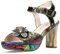LAURA VITA Sandales Mode Femme HICAO-1023, Pointure:37 EU, La Couleur:Marron