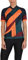 TCA leichtes Radtrikot für Damen - kurzärmliges Fahrradtrikot Damen - Athletic Fit Rennrad Trikot - Fahrrad Shirt mit 3 Rückentaschen - Radtrikot Kurzarm - Radbekleidung - Grafik Orange, S
