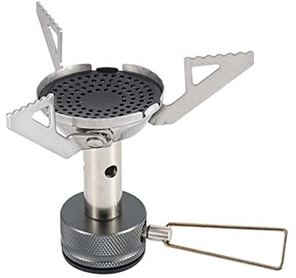 TOYANDONA Tête De Réchaud à Gaz Mini Réchaud Pliable pour Randonnée Léger Et Compact pour Pique-