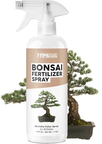 Bonsai Fertilizer Spray – Fast-Acting Mist for Healthy Foliage, 16 oz
