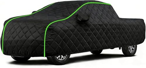 Hagelschutz Autoabdeckung Für SsangYong Musso II Grand 2019-2023, 5-Lagig Verstärkt & Wasserdicht, Wetterfeste Ganzjahresgarage mit Lackschutz Vlies,Sturmgeprüft & UV-Schutz-v227