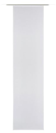 Gözze Charming Flächenvorhang Schiebevorhang Schiebegardine Weiß 60 x 245 cm Polyester