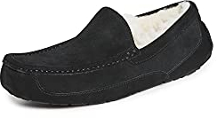 UGG Herren Ascot Niedrige Hausschuhe, Schwarz, 43 EU