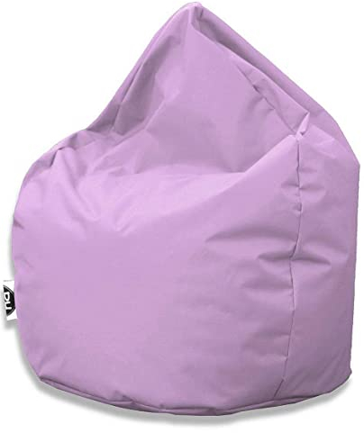 PATCH HOME Patchhome Sitzsack Tropfenform - Flieder für In & Outdoor XXL 420 Liter - mit Styropor Füllung in 25 versch. Farben und 3 Größen