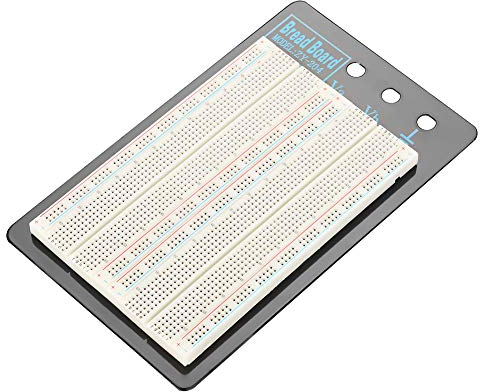 21,5 cm × 13 cm × 5 cm Planche à Pain sans Soudure, 1660 Points Trous Plug-in Breadboard Testbed Lötkreistest