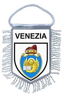 Akachafactory Wimpel mini Flagge Fahne flaggen miniflagge venedig Italien