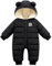 Bébé Barboteuse à Capuche, Hiver Grenouillères Garçons Filles Manche longue Jumpsuit Manteau Chaud Fleece Enfant Vêtement Cadeau 0-3 mois