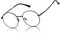 Blaulichtfilter Brille Damen Anti Blaulicht Brille für TV, PC, Gaming & Handy,Rund Computerbrille ohne Sehstärke UV Schutz 8215(Schwarz)