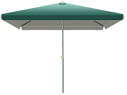 GYX-Décoration Ombrelloni da Esterno, Ombrellone da Mercato, Ombrelloni da Esterno Rettangolare, Anti-ultravioletti e Antipioggia, Utilizzati in Giardini, Terrazze, Cortili (Senza Base)