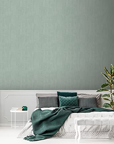 ERFURT Vliestapete ecodeco Pleca Olive Unitapete Vintage Loft Deko Wohnzimmer Tapeten