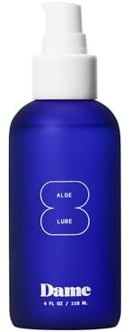 Dame Aloe Gleitgel| Gleitmittel auf Wasserbasis | Natürlich & Feuchtigkeitsspendend | Lube mit Bio-Aloe Vera | Kompatibel mit Toys & Kondomen | Ohne Duftstoffe & Parabene | 118 ml