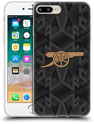 Head Case Designs Offizielle Arsenal FC Away 2022/23 Wappen-Set Gel Handyhülle Hülle [Militärischer Schutzgrad] Kompatibel mit Apple iPhone 7 Plus/iPhone 8 Plus
