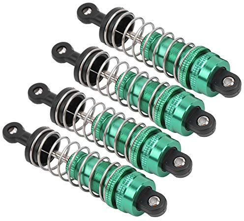 Dioche RC Achse Stoßdämpfer, 4 Stück Stoßdämpfer Ersatzteile passend für 144001 1/14 RC-Car(Grün)