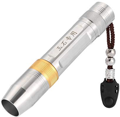 UV-Taschenlampe, Schmuck, Edelstein-Identifikationsleuchten, 3-in-1, Weiß, Taschenlampe, Handlampe, Lampe Für Den Jade-Geldtest